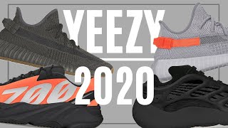 Every YEEZY Release Headed your way in 2020  All YEEZY Release Dates [upl. by Clippard135]