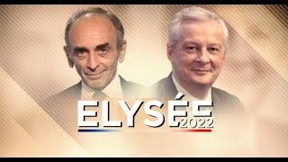 Replay  Élysée 2022  Débat Éric Zemmour vs Bruno Le Maire Complet [upl. by Rossie]