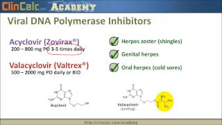 Influenza and Herpes Simplex Antivirals  Top 250 Drugs [upl. by Geirk]