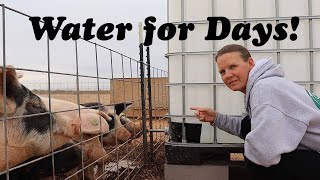 How To Build an IBC Tote Pig Water Drinker  Parts Detail [upl. by Maice]