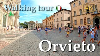 Orvieto Umbria Italy【Walking Tour】4K [upl. by Edlun]