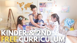 Our NEW Homeschool Curriculum Choices 202324  Kinder  2nd Grade [upl. by Vince684]