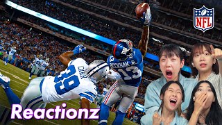 Korean Girls Got Shocked By NFL Best Moments of AllTime  𝙊𝙎𝙎𝘾 [upl. by Haswell]