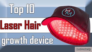 ✅ 10 Best laser hair growth device New Model 2022 [upl. by Anivahs]