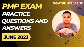 PMP Exam Questions 2023 June and Answers Practice Session  PMP Exam Prep PMP for project manager [upl. by Attikin]