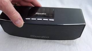 Bluedio CS4 bluetooth speaker review [upl. by Neral]