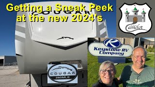 ORTC FEATURING the 2024 Keystone Cougar 260 MLE Sneak Peek [upl. by Eniac443]