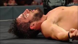 Tommaso Ciampa vs Johnny Gargano Last Man Standing Match NXT TAKEOVER BROOKLYN 4 [upl. by Berrie]