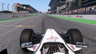 Codemasters F1 2018 Brawn GP Onboard Brazil [upl. by Yroger619]