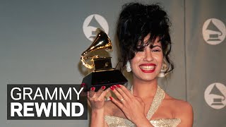 GRAMMY Rewind Selena Wins Best MexicanAmerican Album [upl. by Enibas]