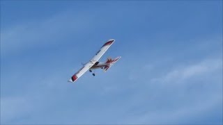 RC Dead Stick Spot Landings with EFlite Apprentice 1 [upl. by Carberry]