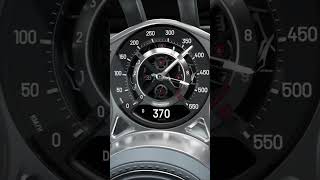 The Insane Acceleration of The Bugatti Tourbillon Top Speed of 276 MPH bugatti bugattitourbillon [upl. by Ainessej40]