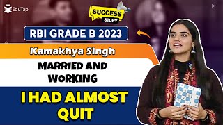 RBI Grade B Topper Interview  RBI Grade B Preparation Strategy  How To Crack RBI  EduTap Guidance [upl. by Keelia552]