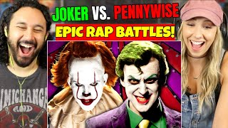 The Joker Vs Pennywise EPIC RAP BATTLES OF HISTORY  REACTION [upl. by Salohcin]