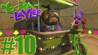 Yooka  Laylee Gameplay Walkthrough Part 10  100  Walkthrough [upl. by Ayikat382]