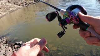 TEMU only fishing challenge Prineville Reservoir [upl. by Ateuqirne126]