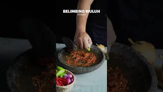 Sambal Belimbing Wuluh Enak Pedas Bikin Nagih sambal pedas recipe [upl. by Noswal]