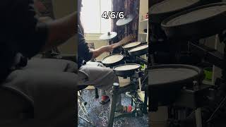 6 months of Drumming Progress  16th note fills groupings in a groove [upl. by Aeel]