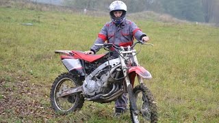 HONDA CRF 600 BUILD CBR 600 MOTOR [upl. by Valle913]