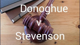 Donoghue v Stevenson 1932  Duty of Care amp the Snail in the Bottle  Law Case Summary Reasoning [upl. by Gerty]