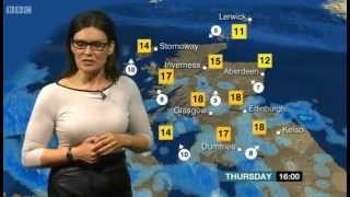 Judith Ralston BBC Scotland Weather 24615 [upl. by Emelen]