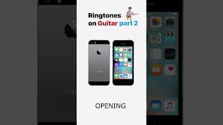 🎸 🔊 Guitar Ringtones Part 2 iphone strum circuit huawei opening samsung stargaze [upl. by Ahsiakal]