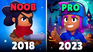 Hyra 20182023 Brawl Stars 🔥 0 To 100K Trophies 🏆 [upl. by Towroy]