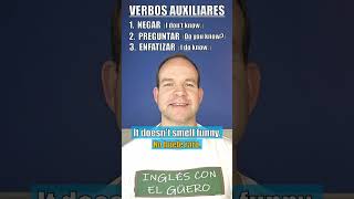 Cómo usar los VERBOS AUXILIARES en inglés  DO DOES y DID [upl. by Newkirk]