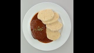 Recept na houskový knedlík [upl. by Yajiv]