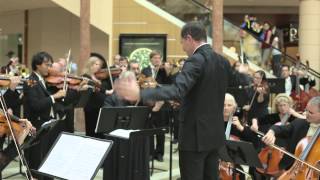 The Florida Orchestras Surprise Performance at International Plaza [upl. by Ermey]