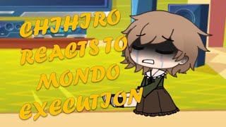 Danganronpa Chihiro Fujisaki reacts to Mondo Owada’s execution SPOILERS [upl. by Nadeau]