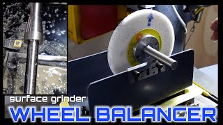 SURFACE GRINDER  WHEEL BALANCER [upl. by Simara366]