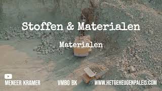 Stoffen amp Materialen  Materialen – 4B  VMBO BasisKader  NaSk 15 [upl. by Esirrehc]