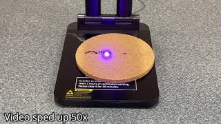 Dewallie Mini Portable Laser Engraving Machine review demo [upl. by Cavallaro457]