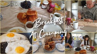 Sarapan a la chef Yayangku di Camping La Croix du Vieux Pont BernyRivière Paris 🇨🇵😍 [upl. by Adnwahsal]