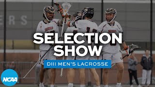 2022 NCAA DIII mens lacrosse championship selection show [upl. by Tindall]