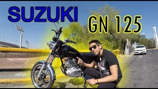 Suzuki GN 125  Una Moto para toda la vida  Review [upl. by Fenny]