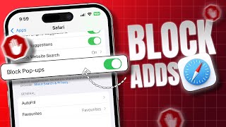 How To Block Ads amp PopUps on iPhone Using Safari  Enable Ad Blocker on Safari From iOS 18 [upl. by Attennod231]