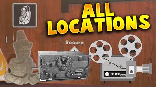 All Zoo Monkey Locations Unknown Radio and Projector Locations  Black Ops Cold War Zombies [upl. by Hu]