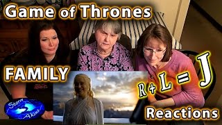 Game of Thrones  RLJ compilation  FAMILY Reactions [upl. by Ivonne]