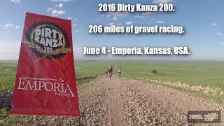 2016 Dirty Kanza 200  200 Gravel miles in Emporia Kansas  Available in HD [upl. by Aiksas]