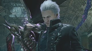 DMC5  Vergil vs Cavaliere Angelo DMD No Damage [upl. by Iblok903]