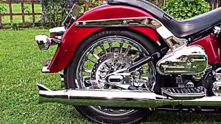 HarleyDavidson Softail Heritage Bagger EVO 1340 Sound Part 1 [upl. by Keraj]