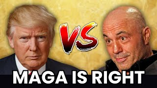 The Donald Trump vs Joe Rogan Story [upl. by Bozovich]