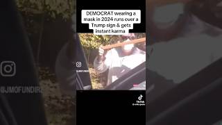 Not my video but i thought it was funny Instant karma 😂 foryou kamalaharris trump jdvance [upl. by Yelraf]