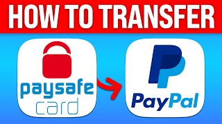 How To Transfer Paysafecard To Paypal 2024 Easy Method [upl. by Essy474]