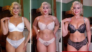 Victorias Secret Lingerie Try On [upl. by Esyak428]