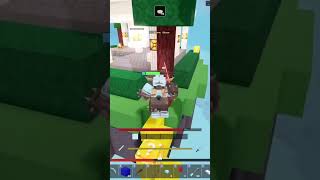 Bedwars 2v1 clips 2v1 fyp viralshorts recommended bedwars roblox clutches [upl. by Sholeen]