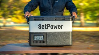 Is this Portable Electric Fridge Any Good  SetPower PT35 [upl. by Anegroeg]