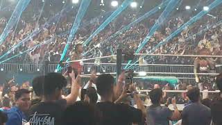 Jey Uso Entrance in WWE Crown Jewel 2024 YEET Live Audience [upl. by Kreit]